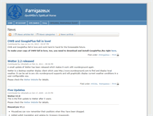 Tablet Screenshot of amigazeux.org